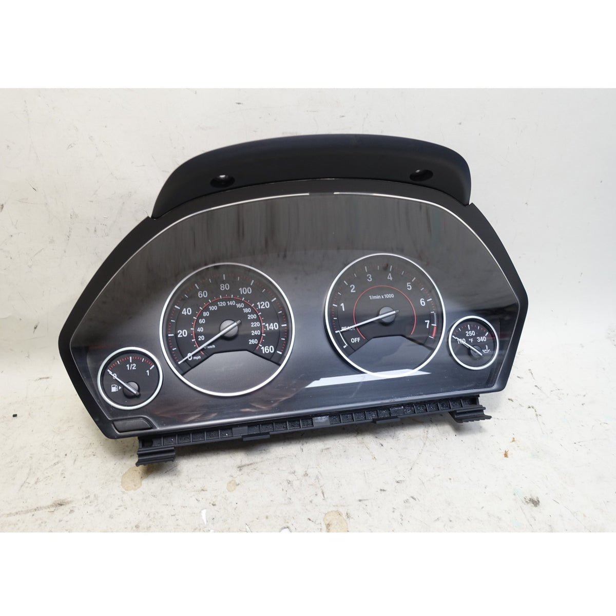 2012-2016 BMW F30 F32 3/4-Series Instrument Cluster Expanded Sport HUD OEM