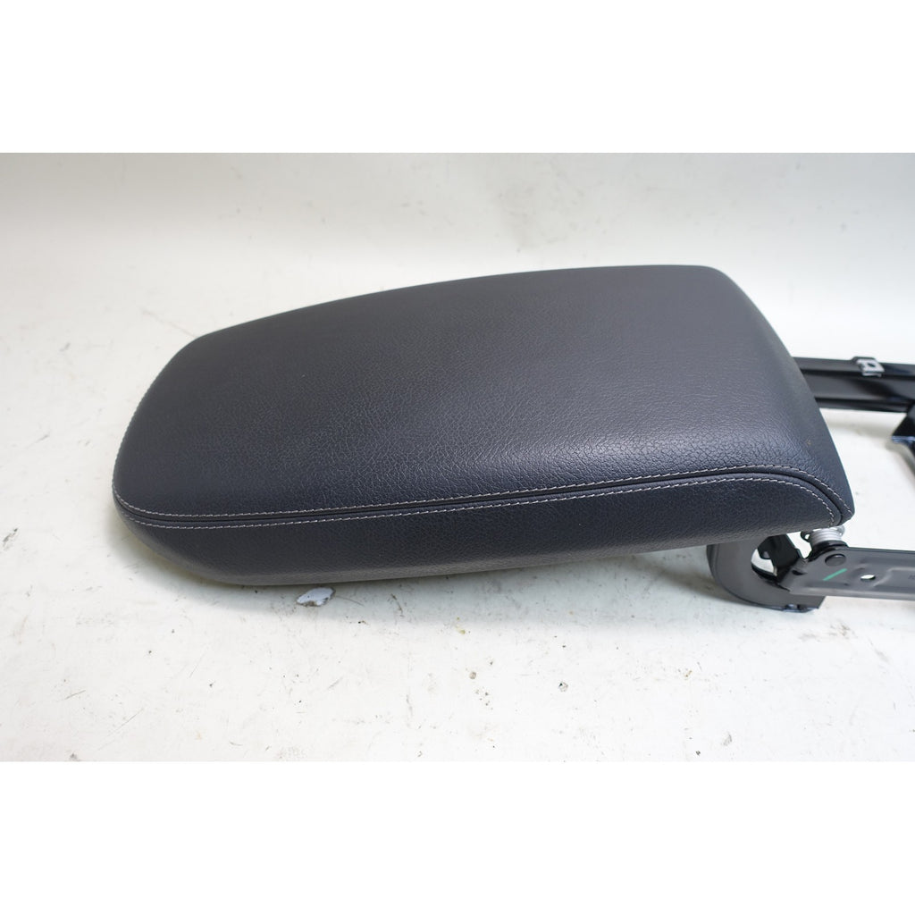 2011-2018 BMW F25 X3 F26 X4 Front Center Armrest Black Nevada Leather OEM