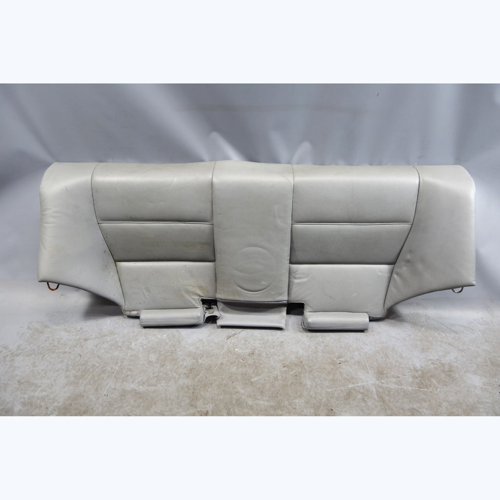 2000-2006 BMW E46 3-Series Coupe Rear Seat Bottom Pad Bench Grey Leather OEM