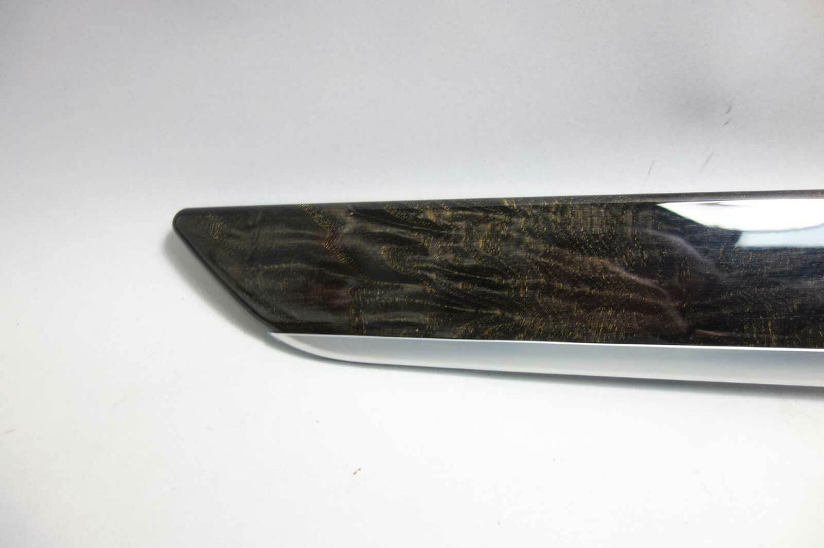 2009-2015 BMW F02 7-Series Li Long Left Rear Door Wood Trim Anthracite Ash OEM