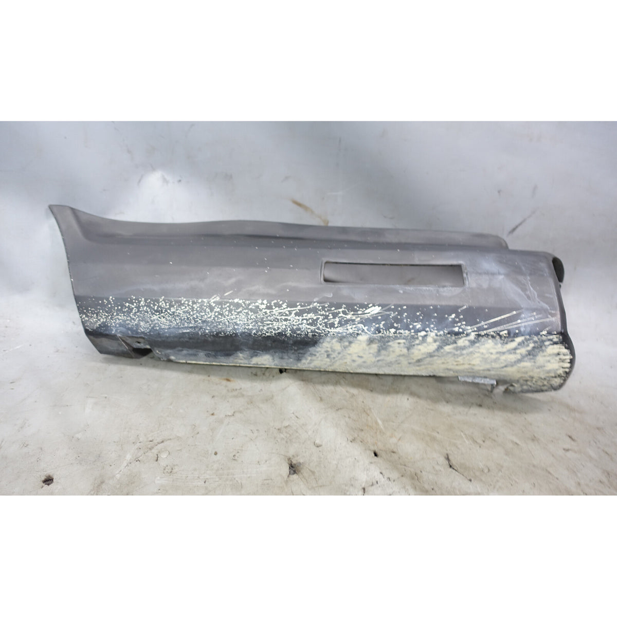 1986-1987 BMW E30 3-Series Coupe Sedan Left Rear Bumper Trim Cover Plastic