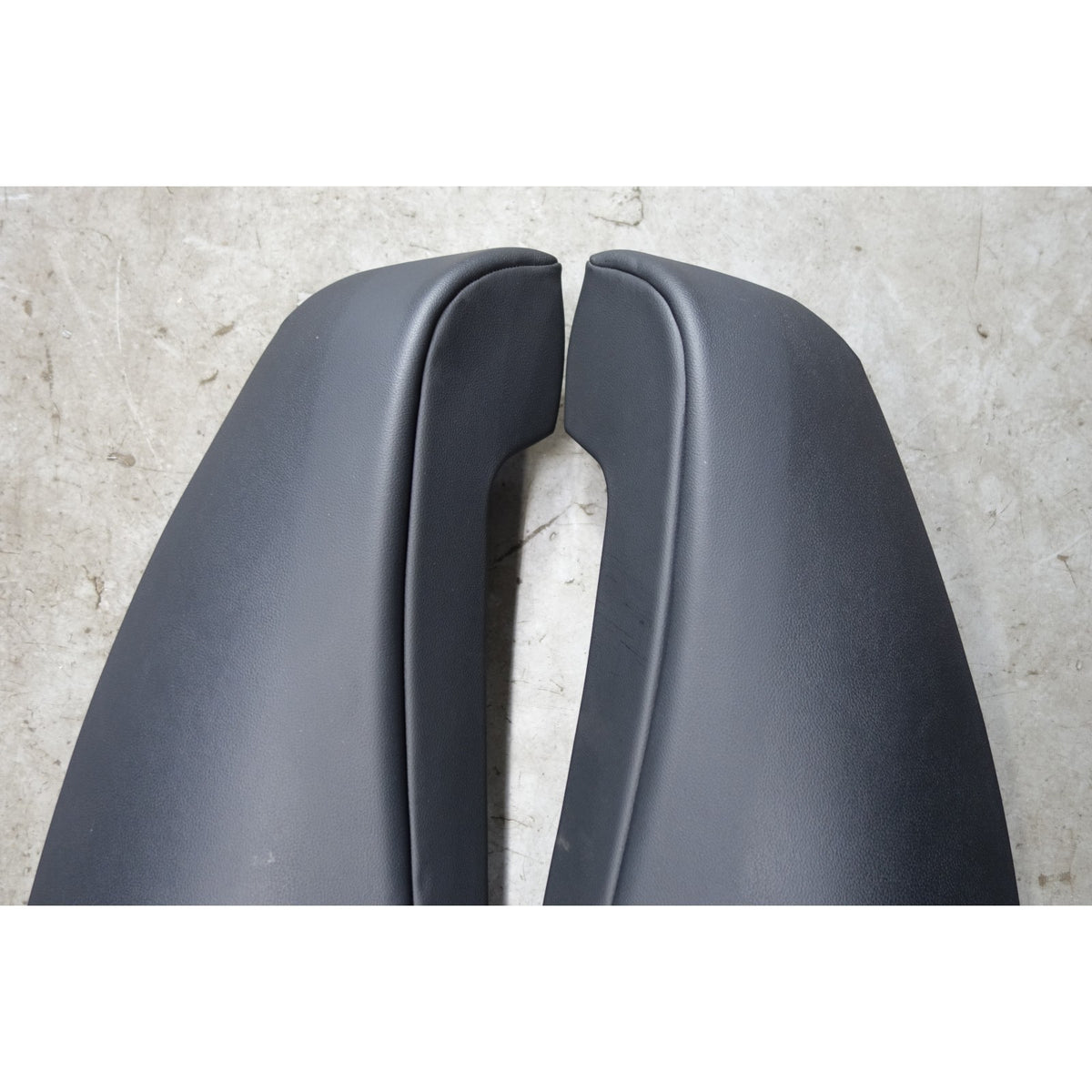 19-25 BMW G20 3-Series Rear Folding Seat Side Bolster Pair Black Leather OEM
