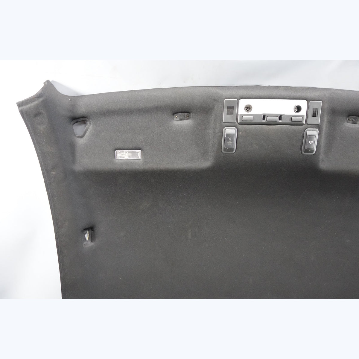 Damaged 06-07 BMW E63 M6 Coupe Interior Headliner Lining Black Anthrazite OEM