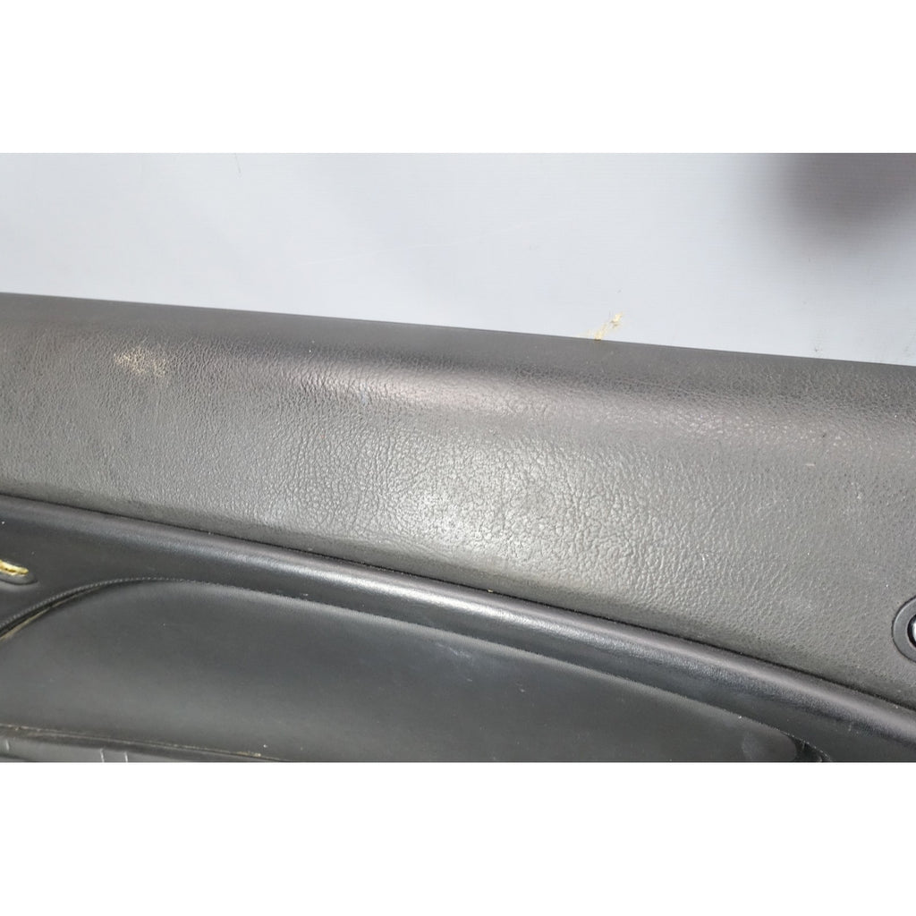 2001-2002 BMW E46 M3 Early Interior Door Panel Trim Pair Titan Black Napa OEM