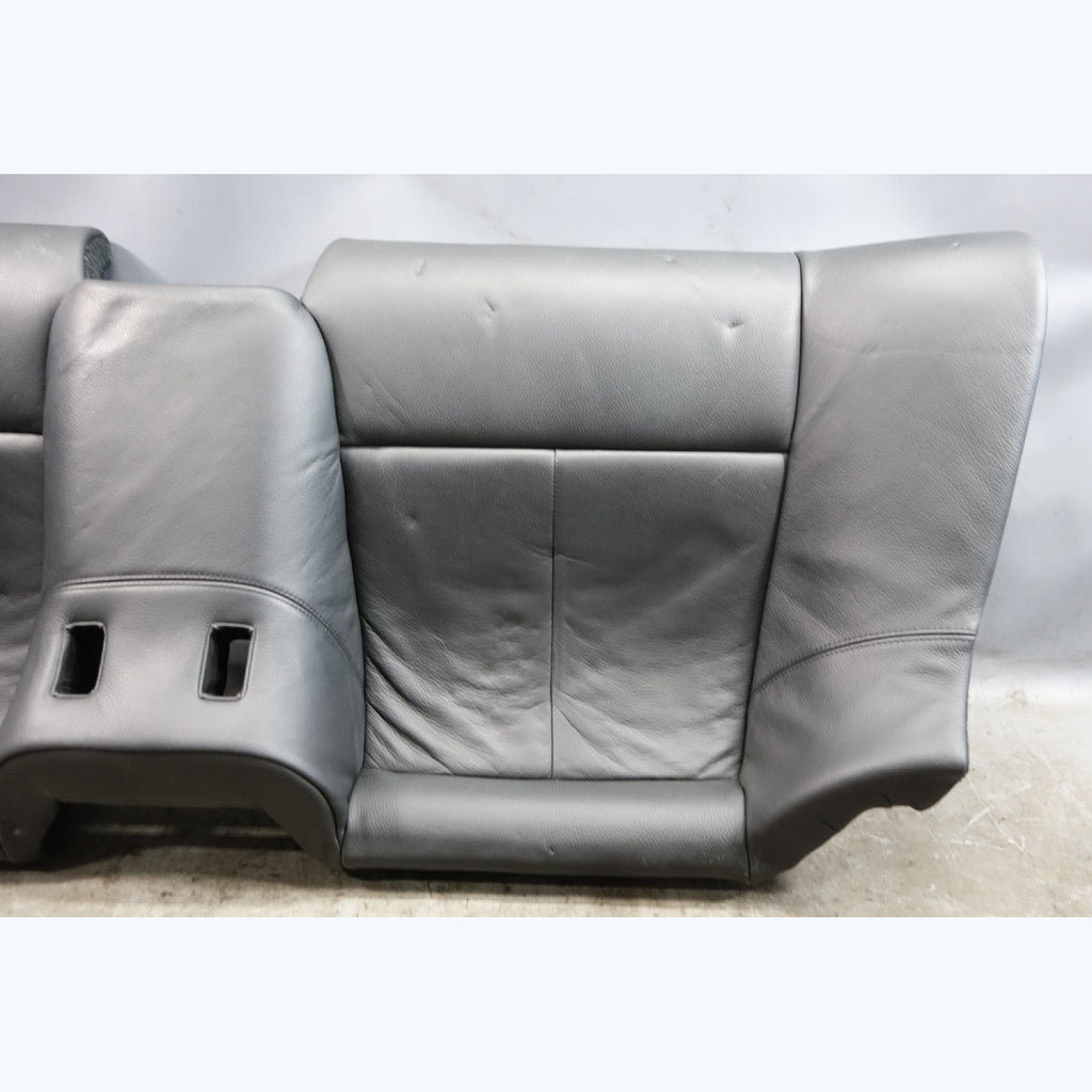 08-10 BMW E63 E64 M6 Coupe Convertible Rear Seat Bottom Bench Black Leather OEM