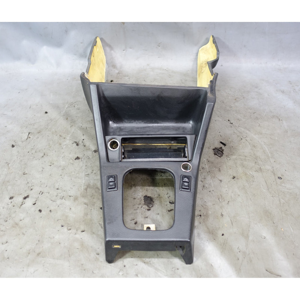 BMW E30 3-Series Coupe Front Storing Partition Console Electric Window Black