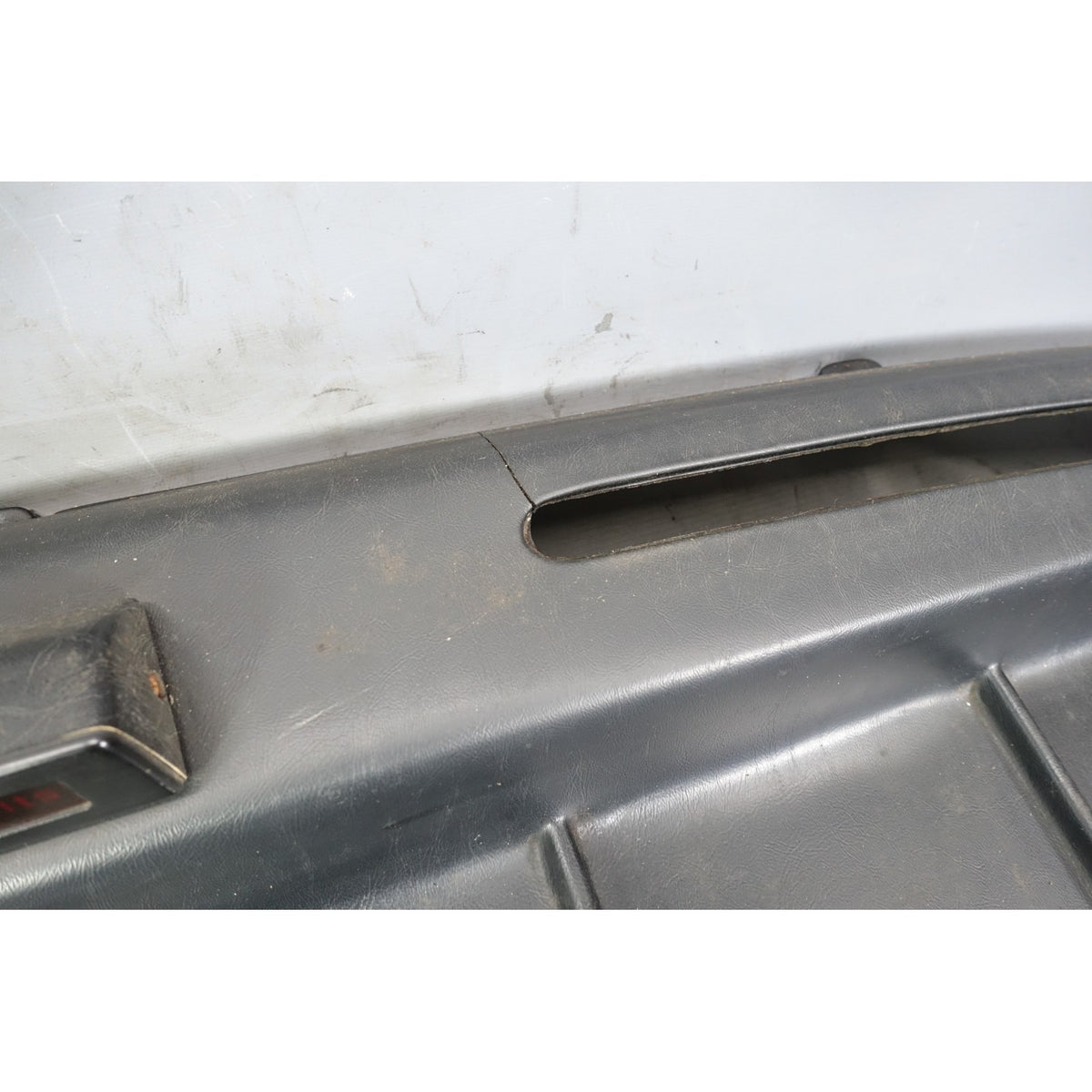 Damaged BMW E3 Bavaria Sedan Dashboard Trim Panel Black Auto 1972-1976 OEM