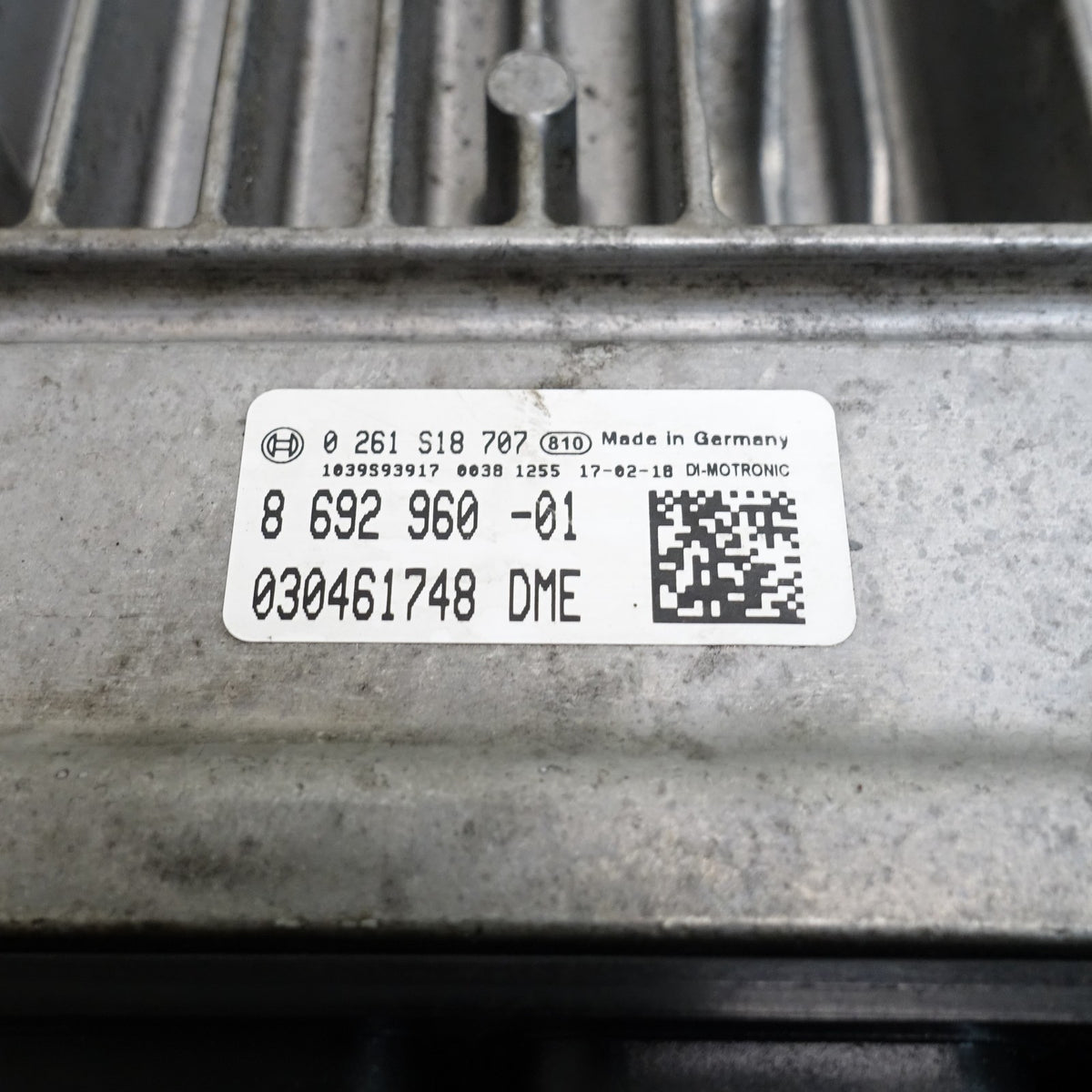 2017 BMW G30 540i G12 740i B58 Early Engine Computer DME 860 OEM