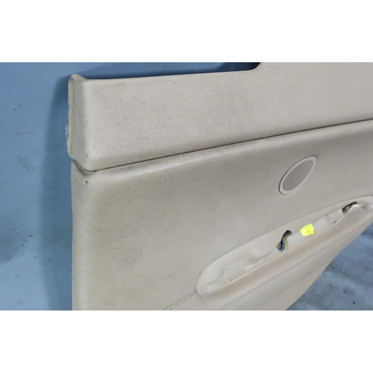 00-06 BMW E46 3-Series Coupe Rear Interior Lateral Trim Panels Beige Leather OEM
