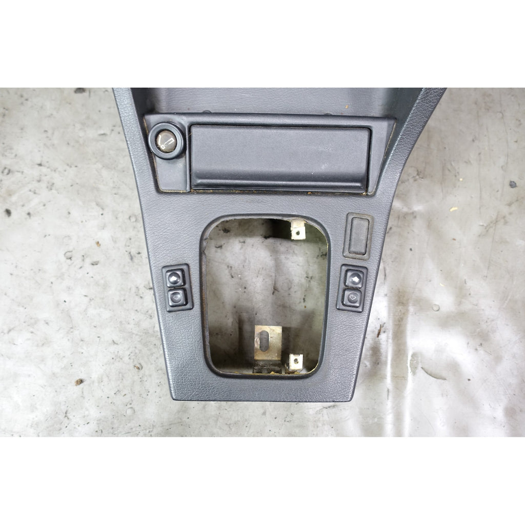BMW E30 3-Series Coupe Front Storing Partition Console Electric Window Black OE