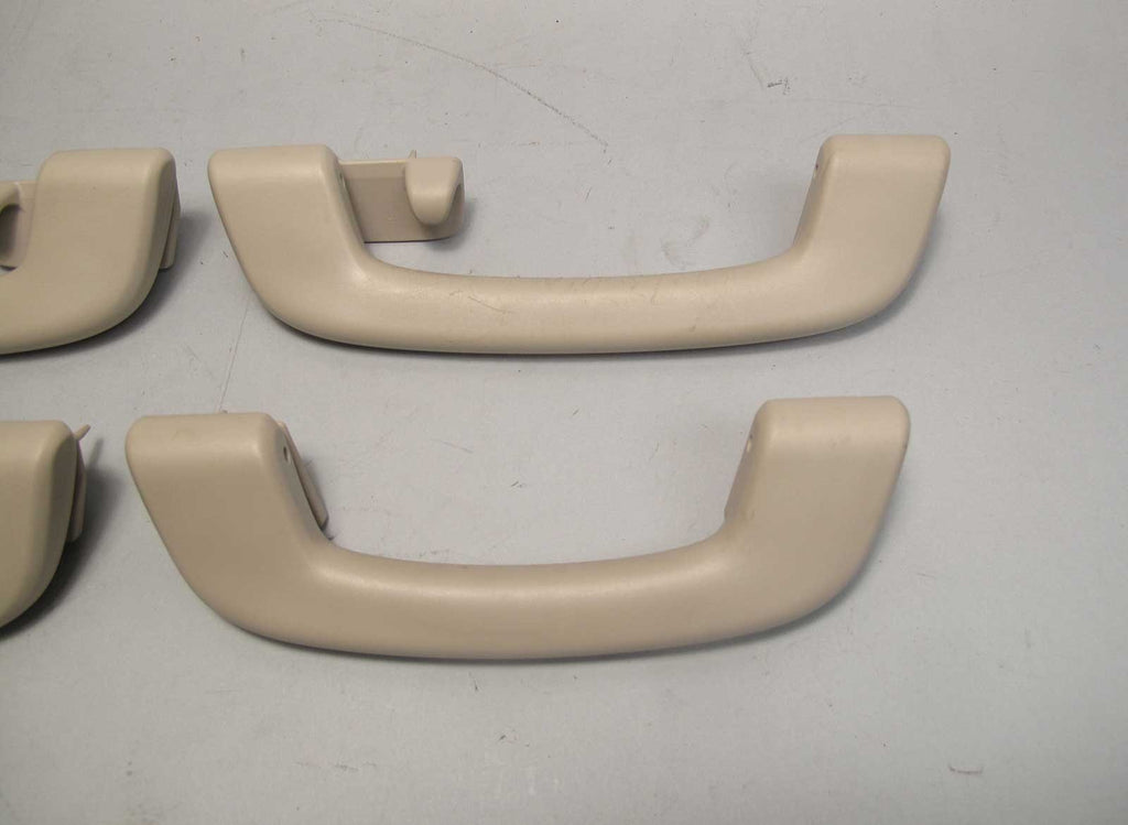 2011-2016 BMW F10 5-Series Interior Ceiling Roof Grab Handles Oyster Beige OEM