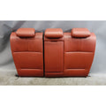 08-11 BMW E90 M3 Sedan Folding Rear Seat Backrest Assembly Fox Red Leather OEM