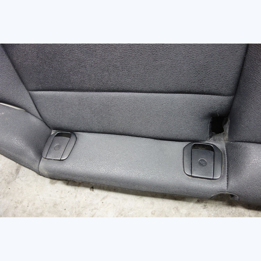 2013-2015 BMW E84 X1 SAV Factory Rear Seat Bottom Cushion Black Vinyl Sensatec