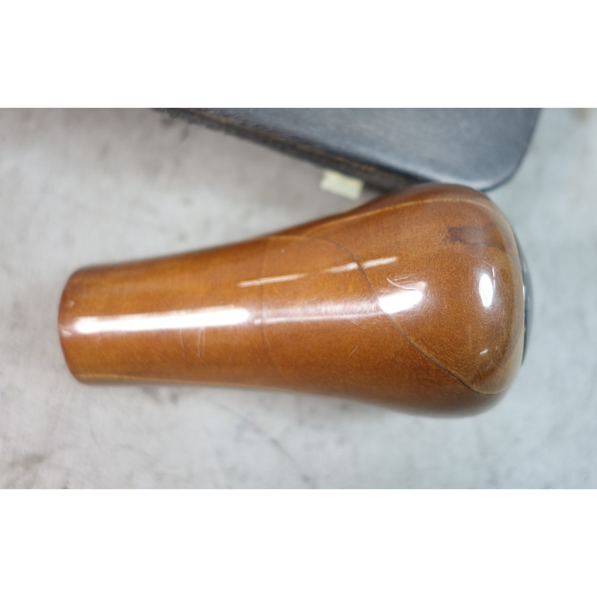 92-99 BMW E36 3-Series Walnut Wood Shift Knob and Black Leather Boot OEM