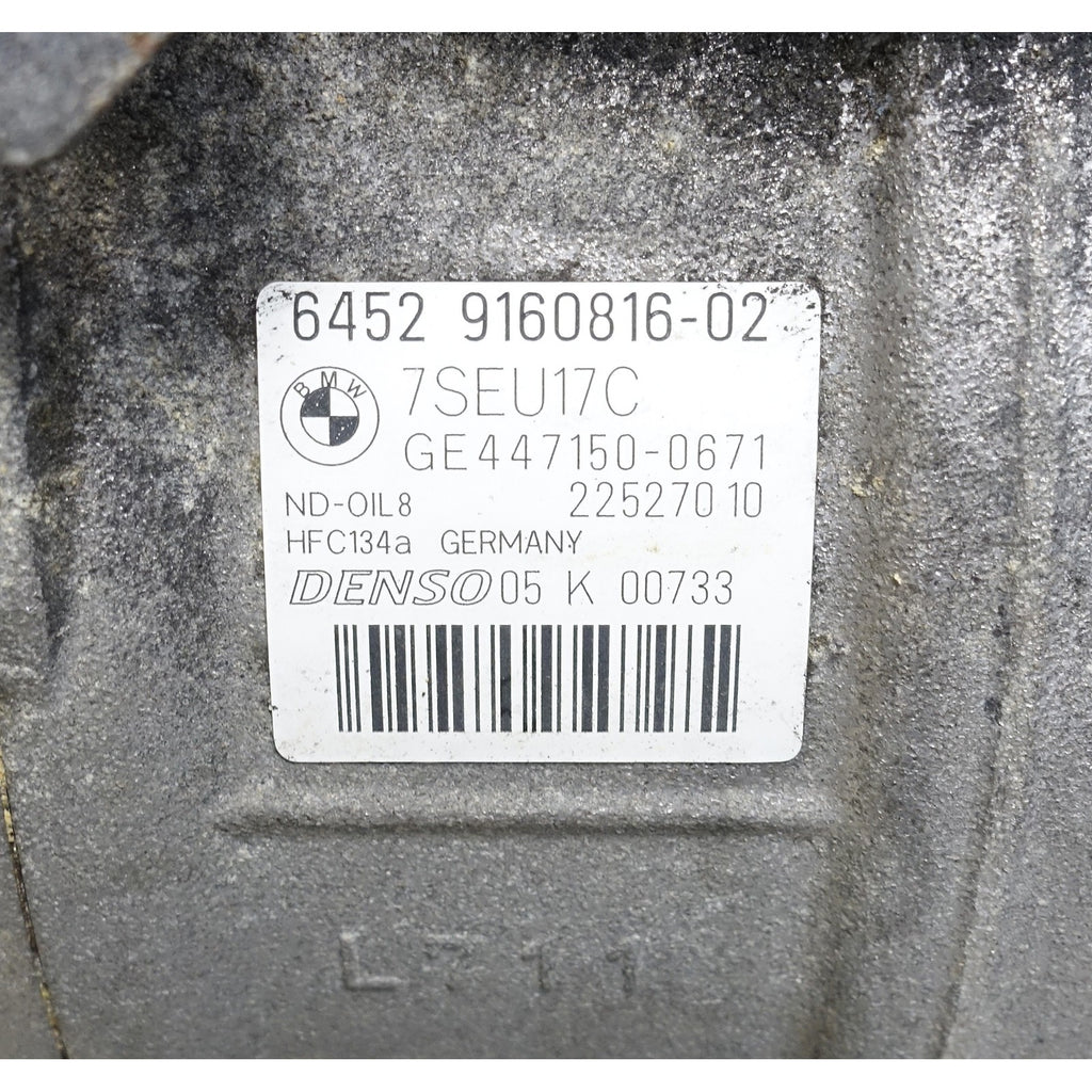 BMW E60 M5 E63 M6 03/2008-2010 AC Compressor Pump Air Conditioning OEM