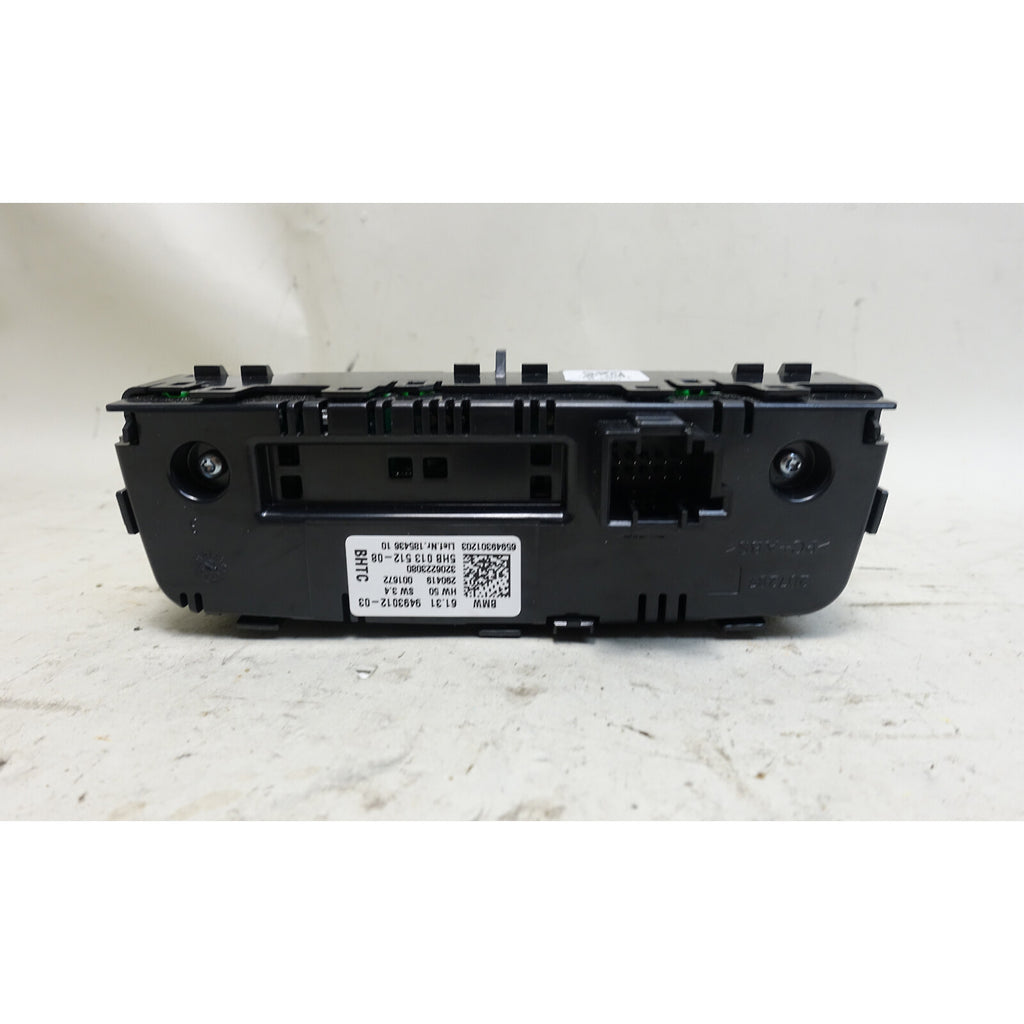 2019-2022 BMW G20 3-Series Sedan Rear Seat Climate Control Panel Interface OEM
