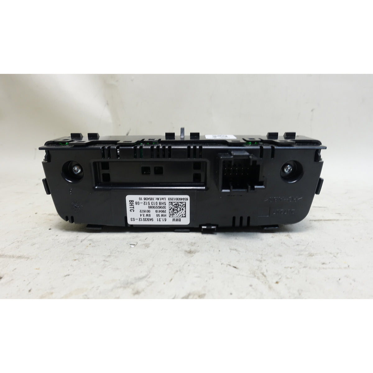 2019-2022 BMW G20 3-Series Sedan Rear Seat Climate Control Panel Interface OEM
