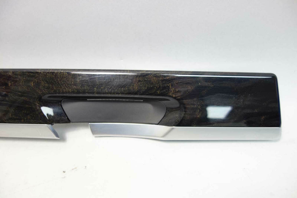 2009-2015 BMW F02 7-Series Li Long Left Rear Door Wood Trim Anthracite Ash OEM