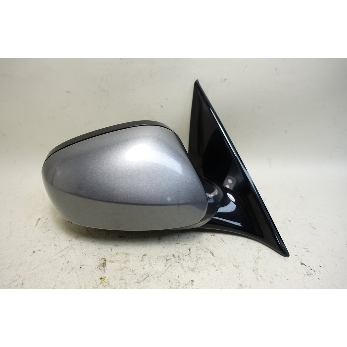 10-13 BMW E92 E93 3-Series 2dr Right Outside Folding Side Mirror Grey Gloss OEM