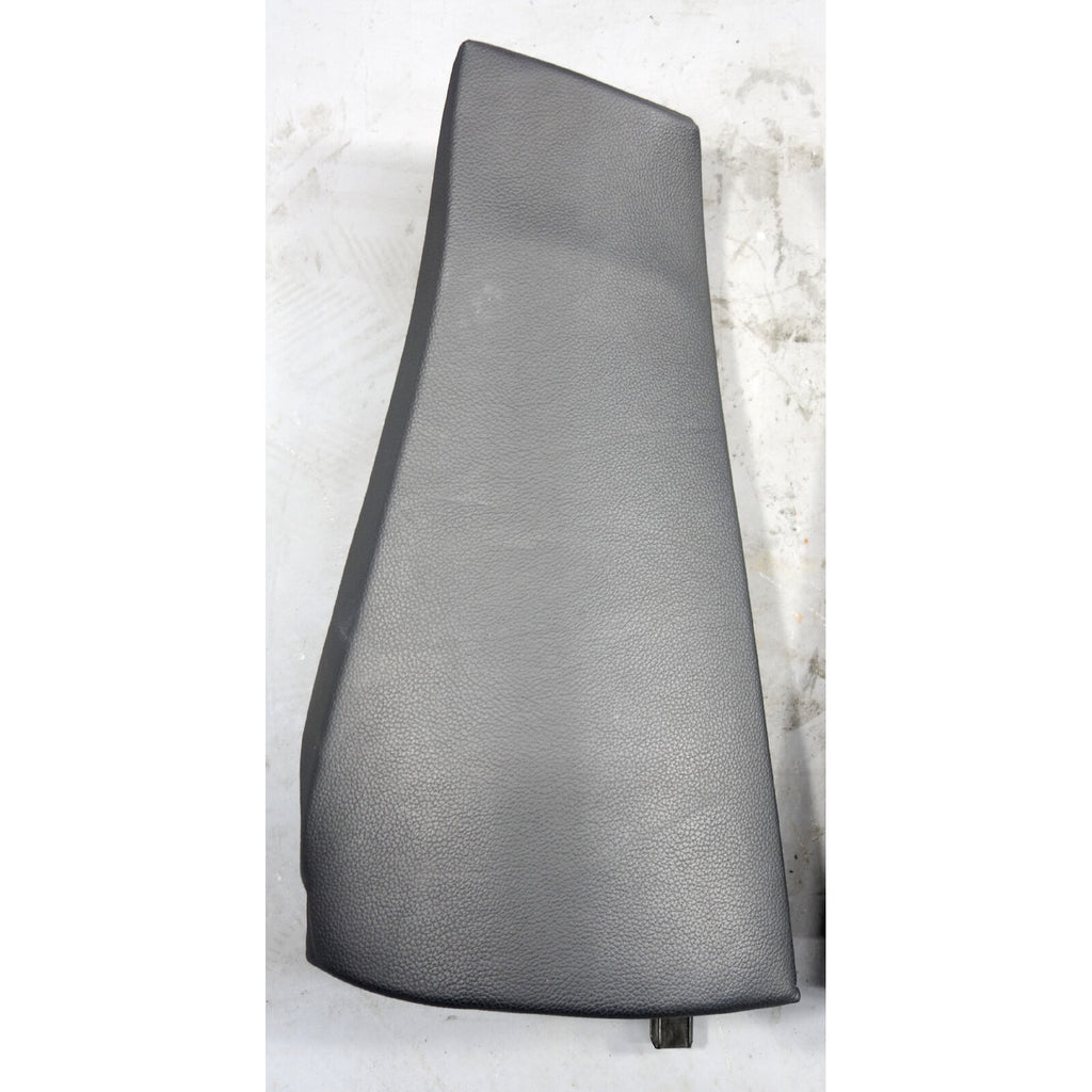 2004-2006 BMW E83 X3 SAV Rear Seat Bolster Lateral Trim Panel Pair Black Leather