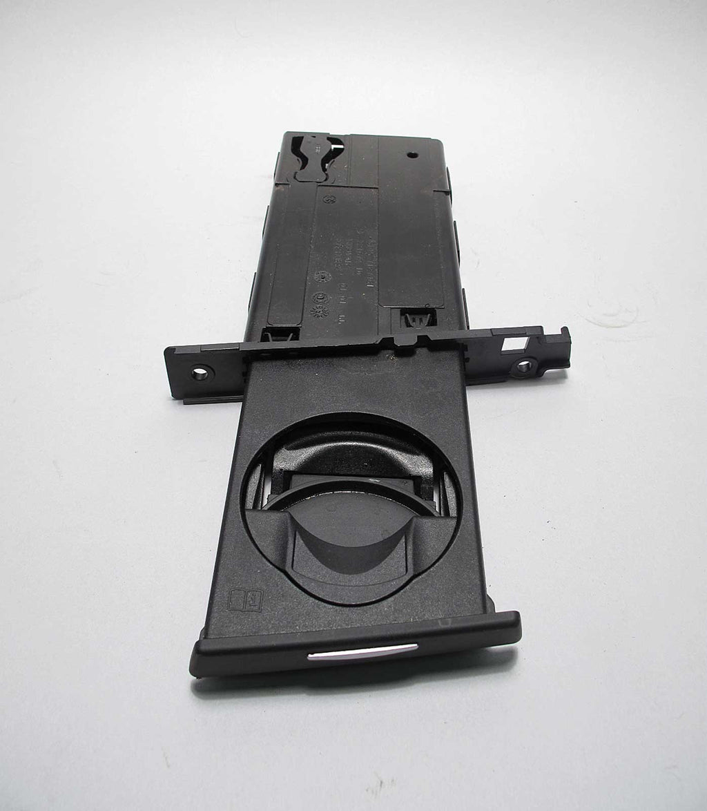 BMW E90 3-Series Right Front Passenger Dashboard Cup Holder Black Chrome 2006-13