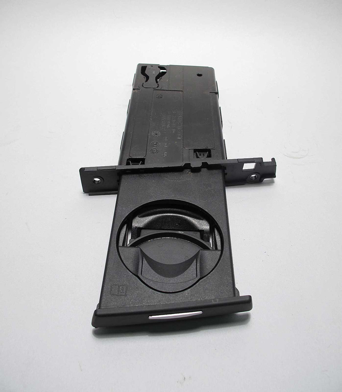 BMW E90 3-Series Right Front Passenger Dashboard Cup Holder Black Chrome 2006-13