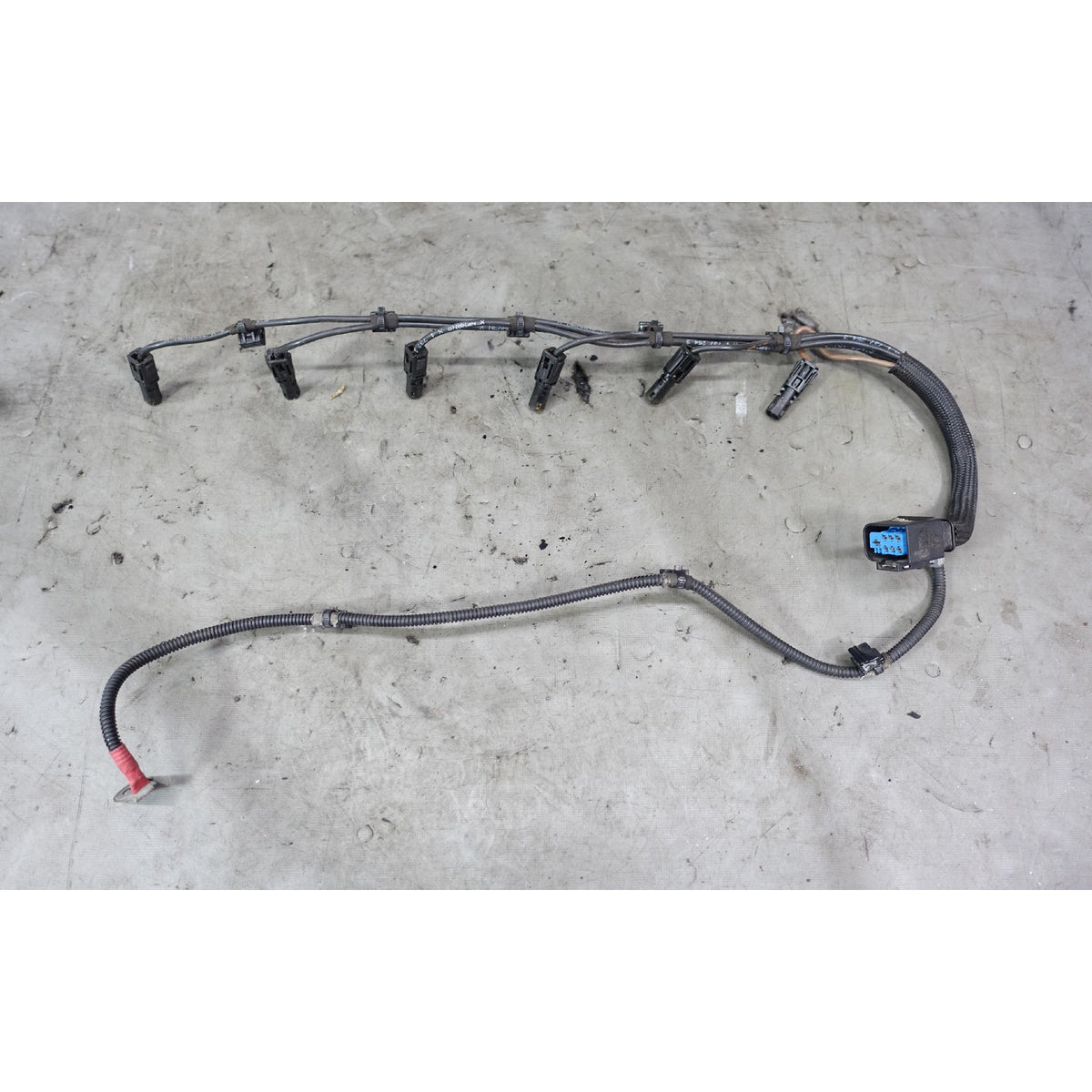 2014 BMW F10 535d F15 X5 35d N57 6-Cyl Diesel Engine Glow Plug Wiring Harness OE