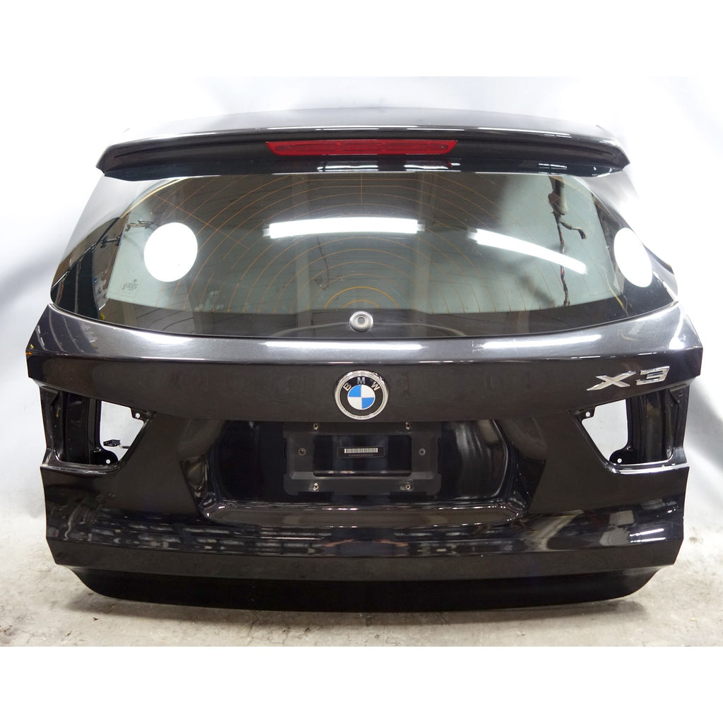 2011-2017 BMW F25 X3 SAV Rear Trunk Tail Gate w Windshield Glass Black Sapphire