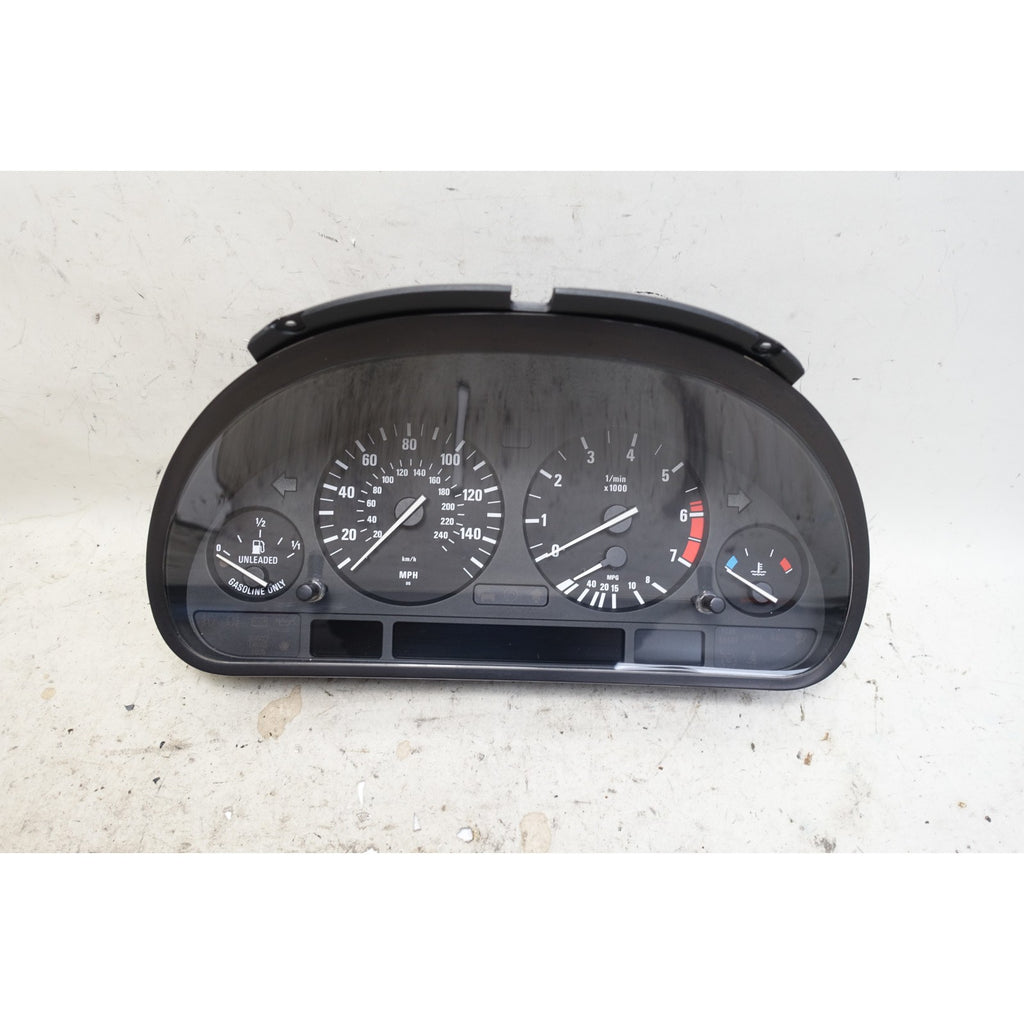 Damaged 2000 BMW E39 540i M62TU Instrument Gauge Cluster Hi-OBC OEM