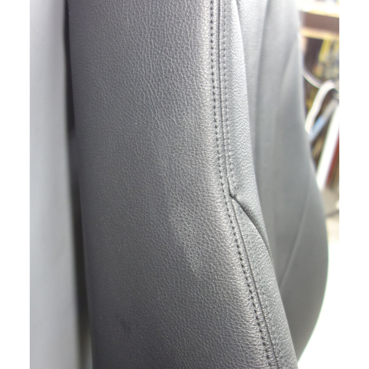 12-20 BMW F30 3-Series F36 Left Front Drivers Seat Backrest Heat Black Vinyl OE