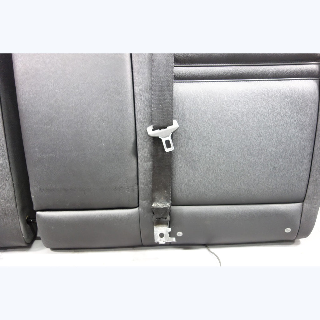 2010-2013 BMW E70 X5M Rear Seat Back Backrest Black Merino Leather Heated OEM