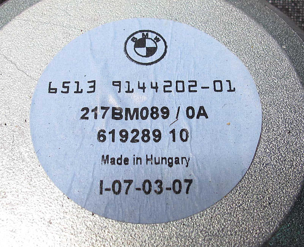 BMW E60 E63 5-Series Hi-Fi Subwoofer Speaker Pair L/R Base 2004–2010 OEM USED