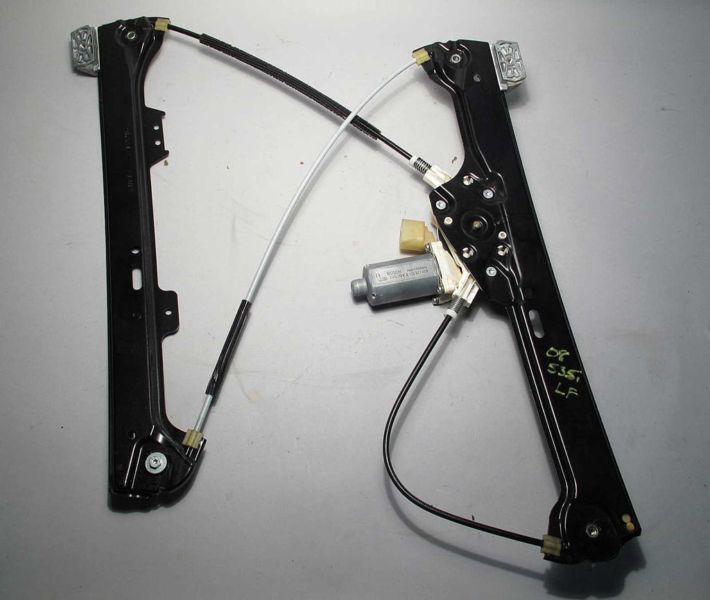 BMW E60 5-Series Left Front Driver Window Reg Lifter w Motor 2007-2010 USED OEM
