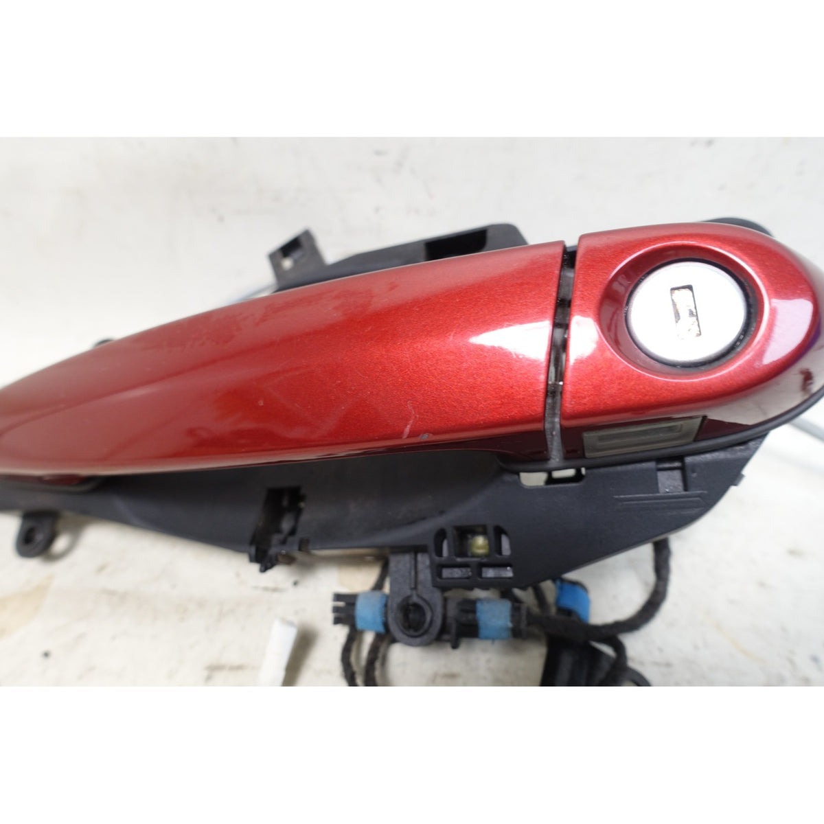 BMW E70 X5 Left Front Driver Door Handle Vermilion Red A82 2007-2013 OEM