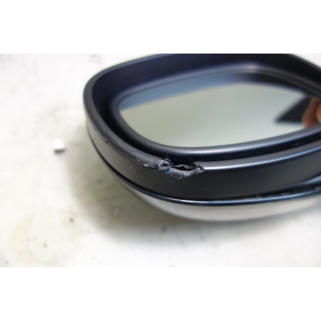 Damaged 2009-2011 BMW E90 E91 3-Series 4dr Left Out Power-Fold Side Mirror Black