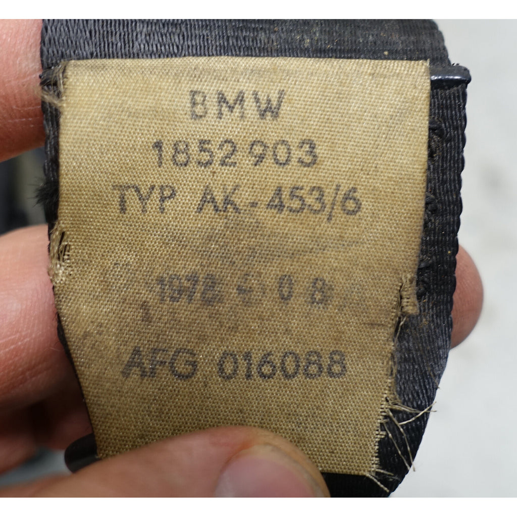 1978-1979 BMW E23 733i Sedan Early Rear Seat Belt Restraint Left Right OEM