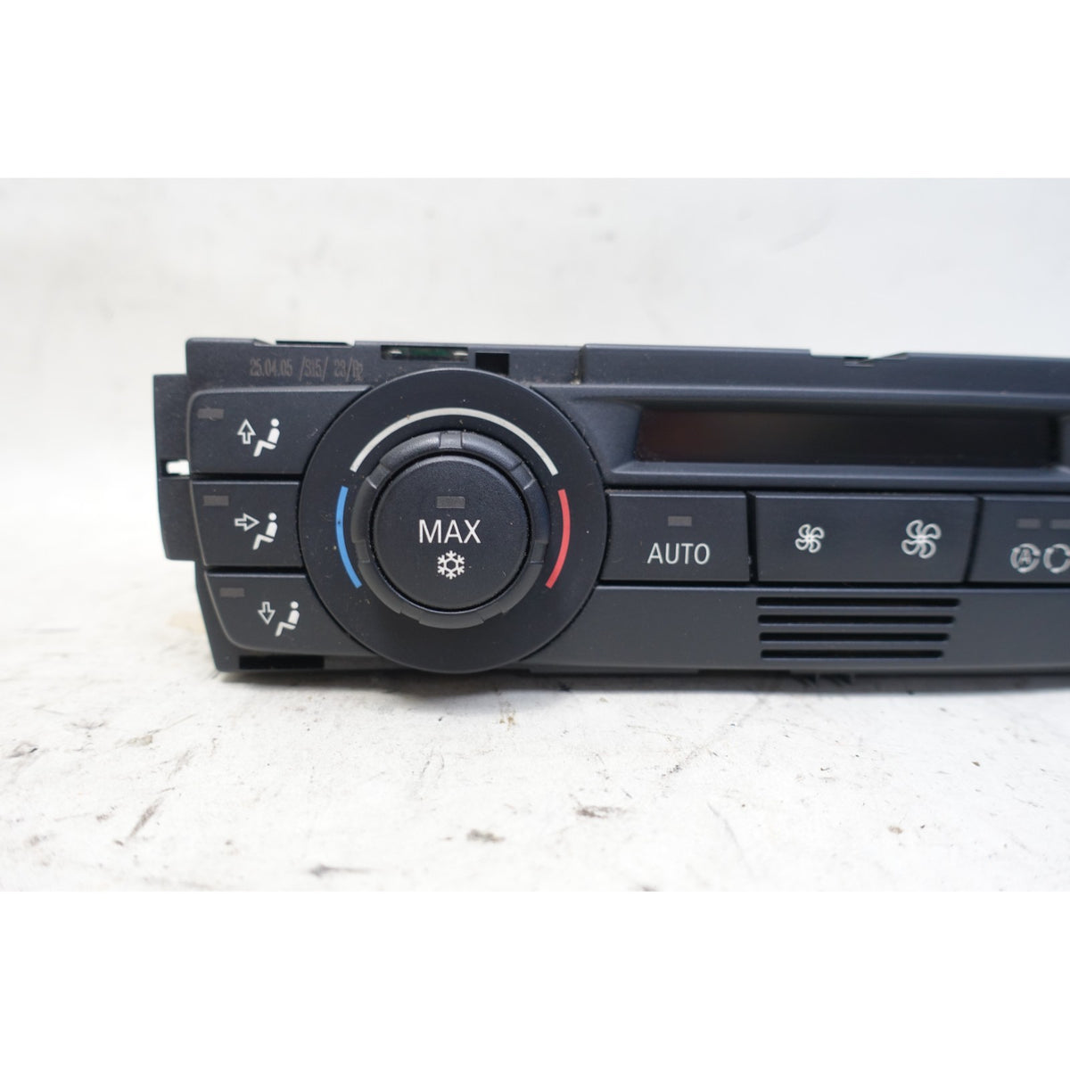 2006 BMW E90 E91 3-Series Automatic Climate Control Panel Early Black Knobs OEM