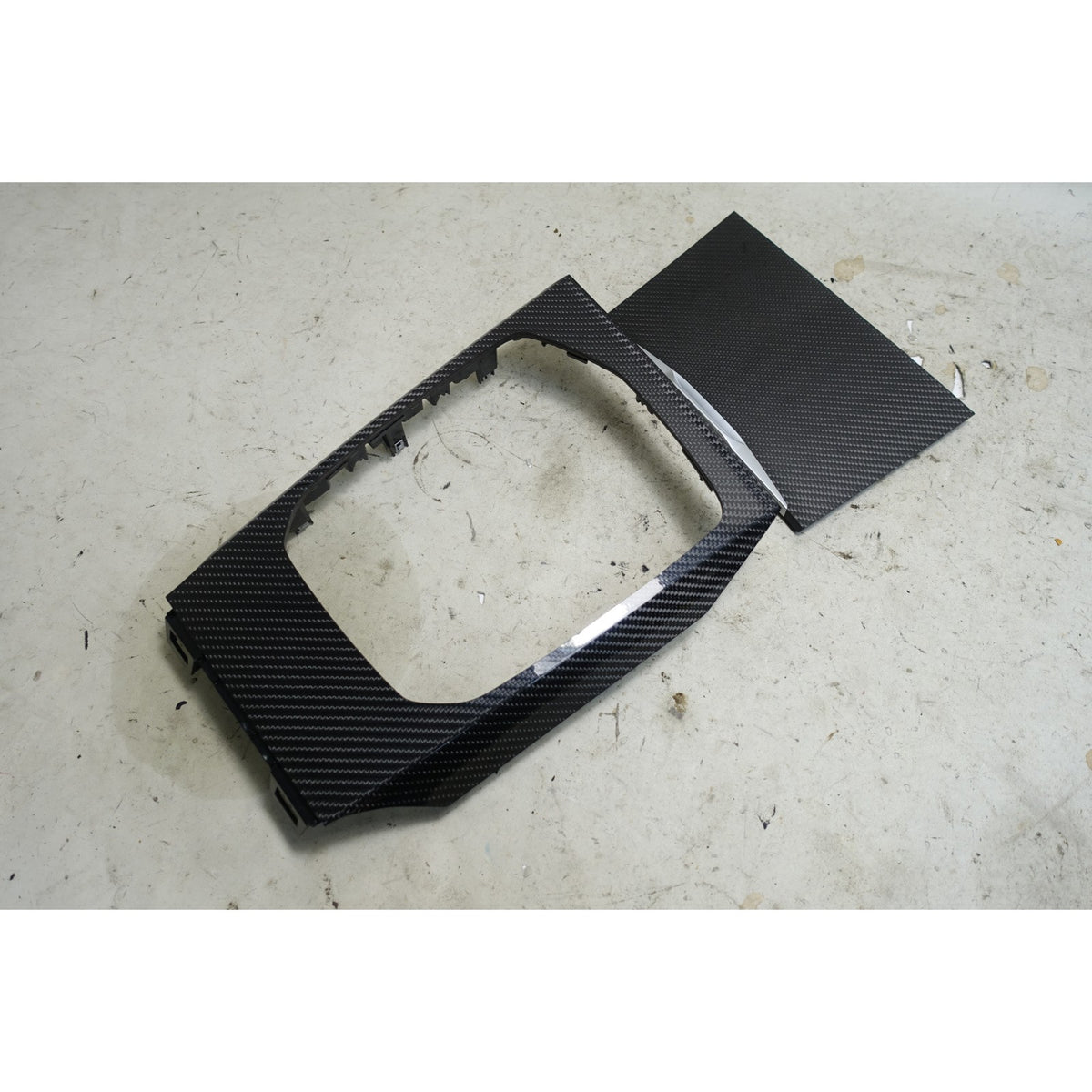 BMW G8x M3 M4 G20 G42 Carbon Fiber Front Console Trim Finishers 2019-2025 OEM