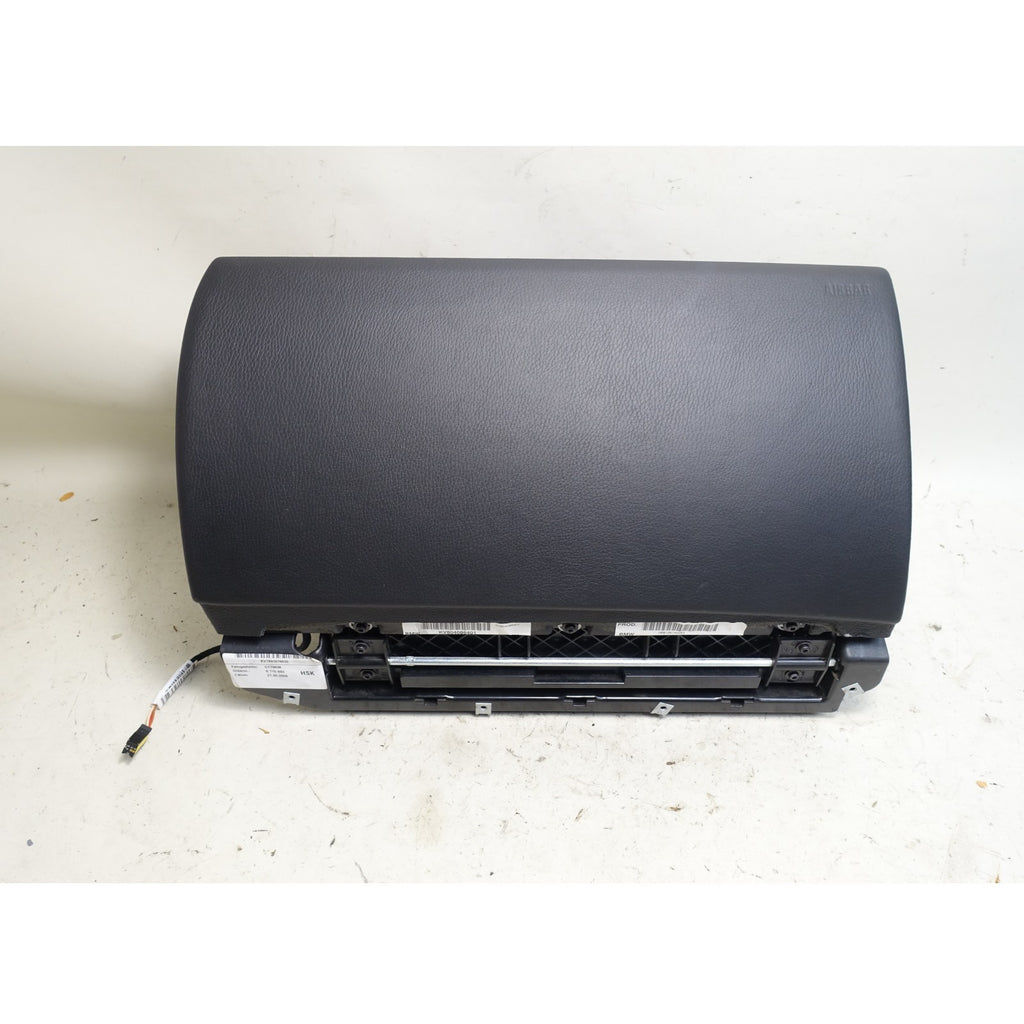 06-10 BMW E63 E64 M6 Passenger Glove Box w/ Knee Airbag Black Leather Trim OEM