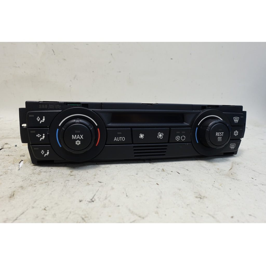 2006 BMW E90 3-Series E91 Early Automatic Climate Control Panel Black AC HVAC OE