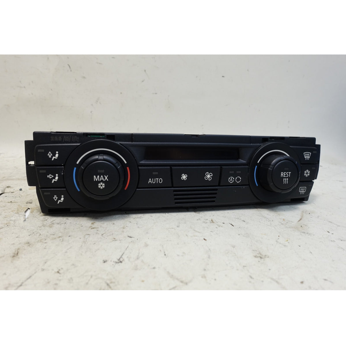 2006 BMW E90 3-Series E91 Early Automatic Climate Control Panel Black AC HVAC OE
