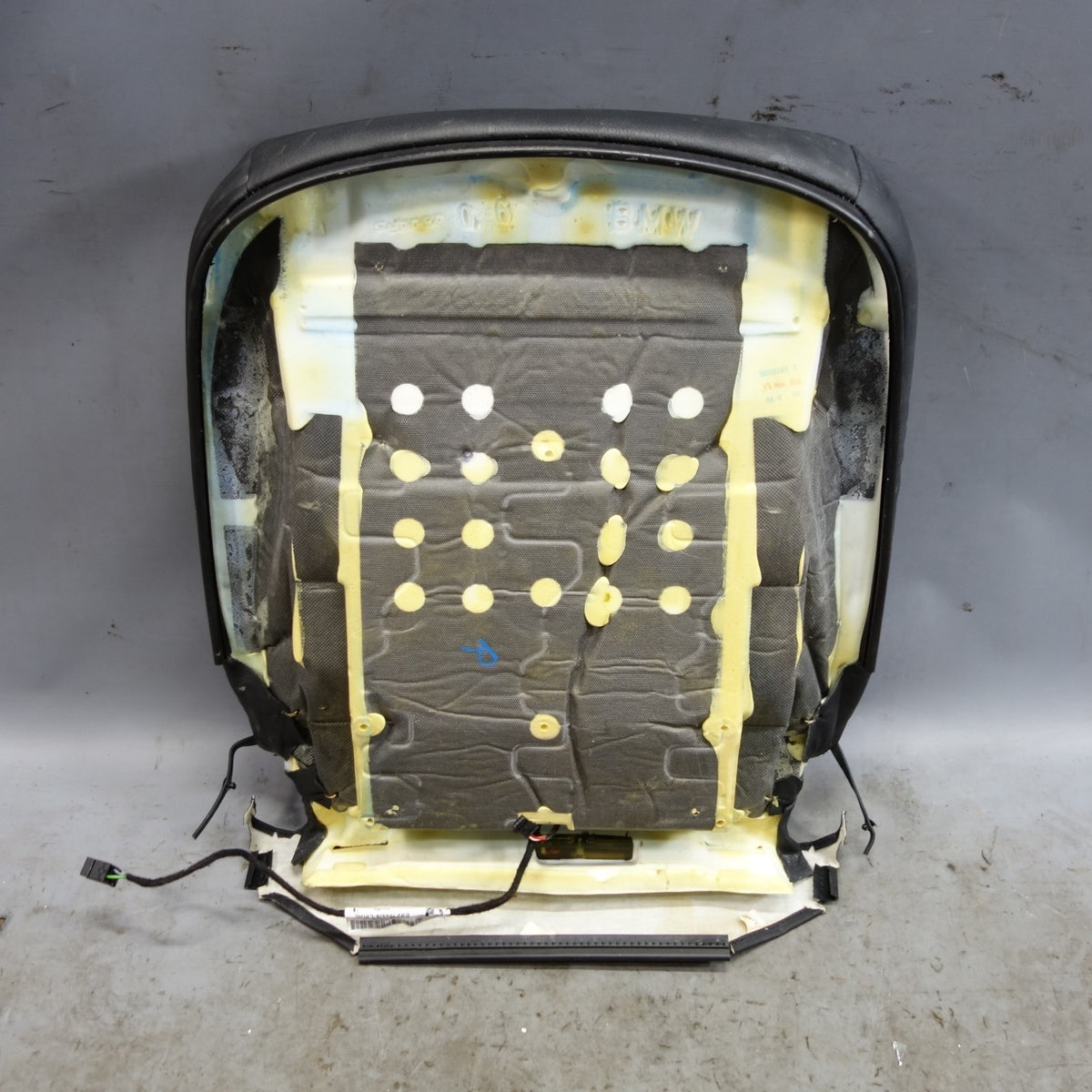 07-11 BMW E92 3-Series Coupe Basic Seat Bottom Cushion Black Occupancy Sensor OE