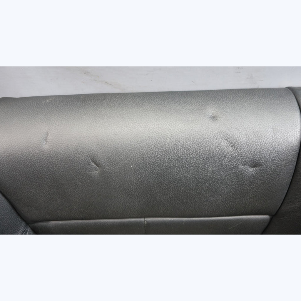 08-10 BMW E63 E64 M6 Coupe Convertible Rear Seat Bottom Bench Black Leather OEM