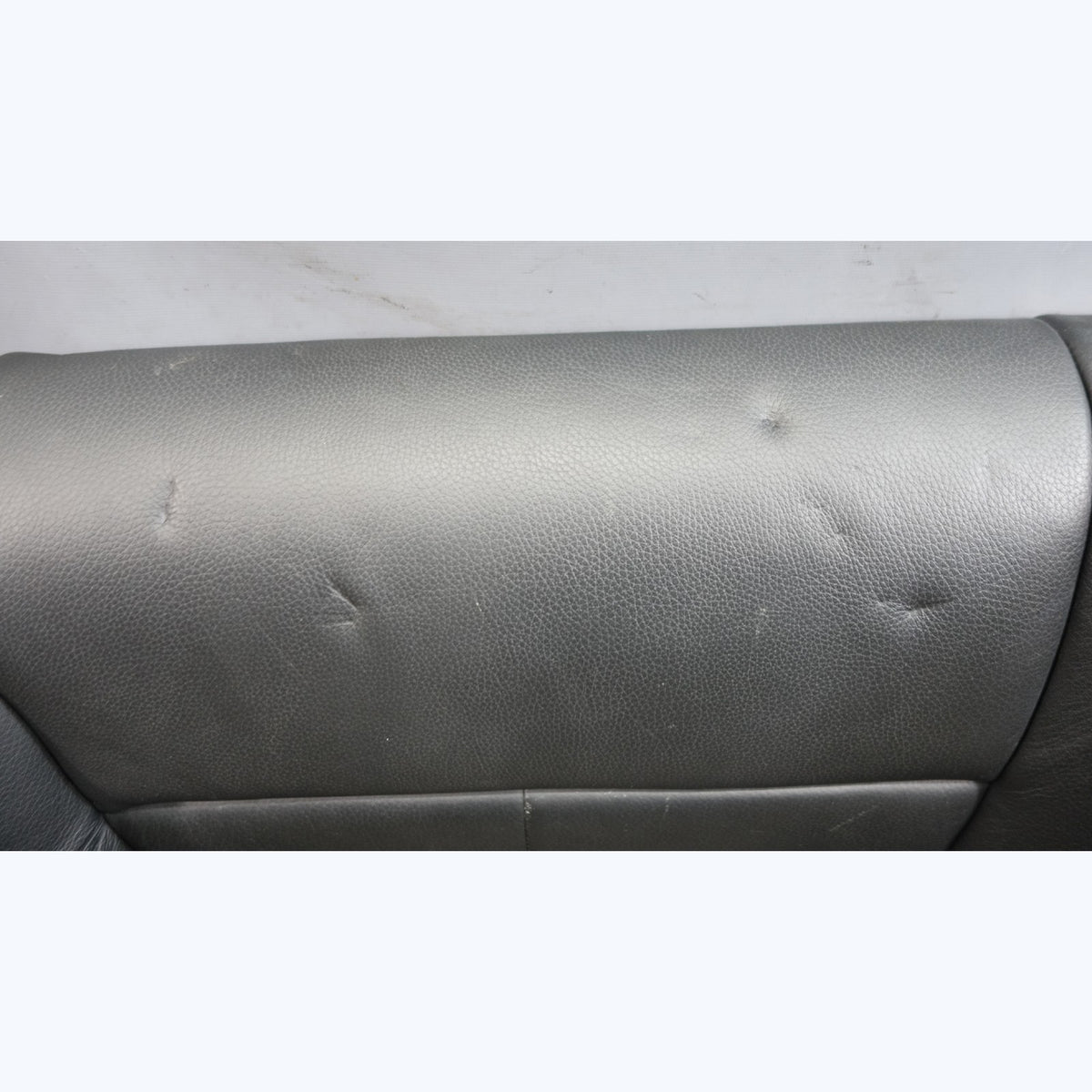 08-10 BMW E63 E64 M6 Coupe Convertible Rear Seat Bottom Bench Black Leather OEM