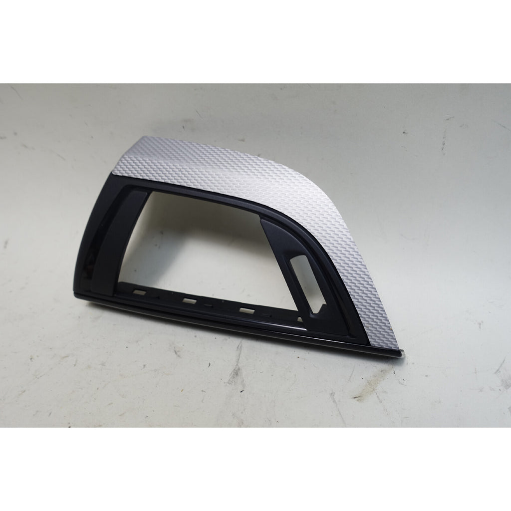14-17 BMW F22 F23 2-Series Left Dashboard Air Vent Trim Cover Hex Aluminum OEM
