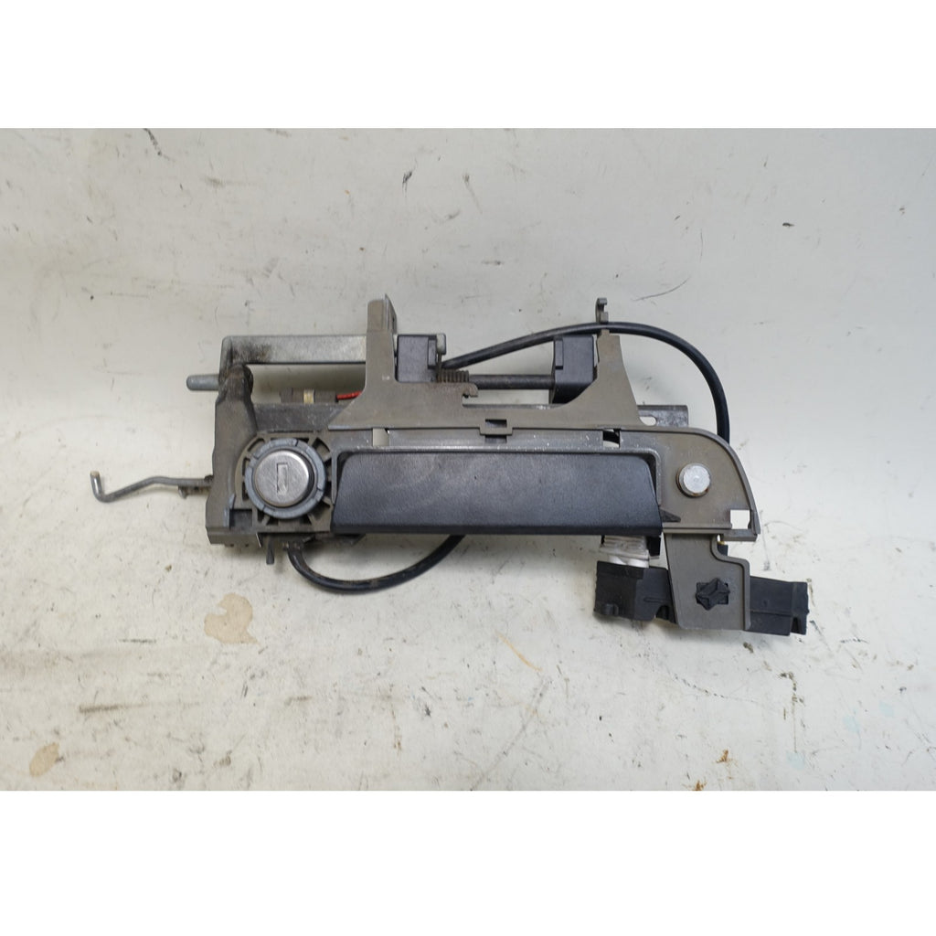 Damaged 96-99 BMW E36 Right Front Passenger Outer Door Handle Heated Lock OEM
