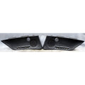01-06 BMW E46 M3 Convertible Rear Lateral Interior Trim Insert Black Leather OEM