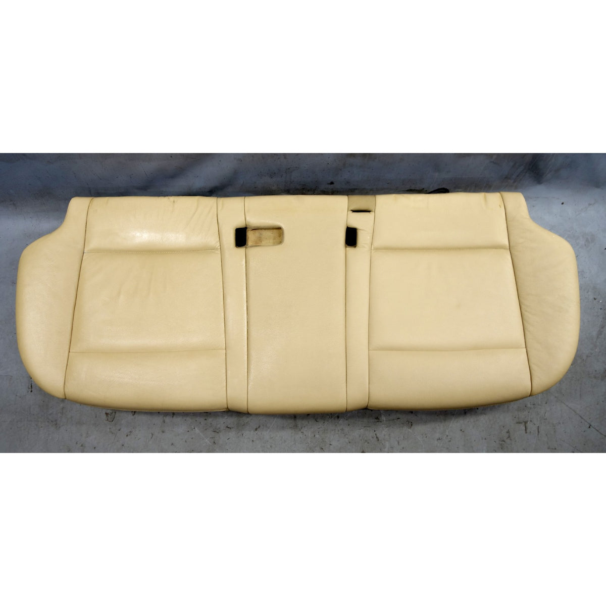 2007-2013 BMW E70 X5 SAV Rear 2nd Row Seat Bottom Bench Beige Leather