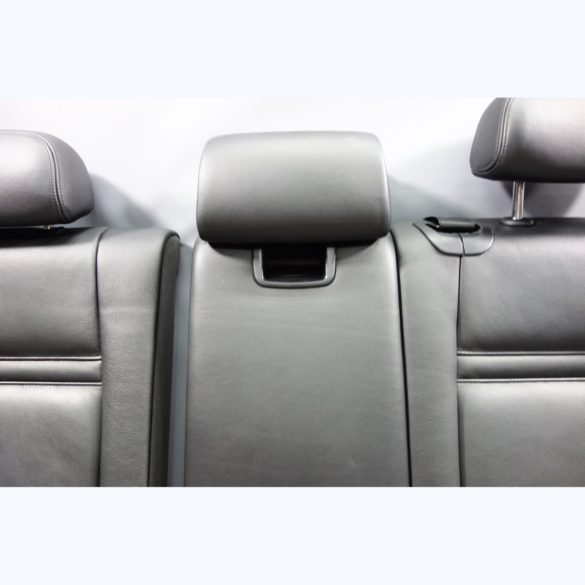 2010-2013 BMW E70 X5M Rear Seat Back Backrest Black Merino Leather Heated OEM