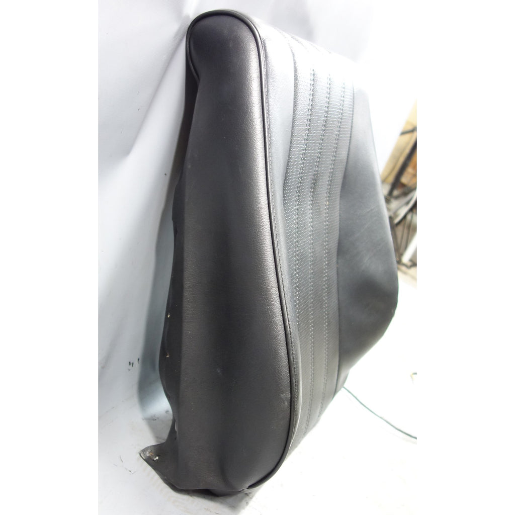 1985-1991 BMW E30 3-Series Front Drivers Seat Back Black Vinyl OEM